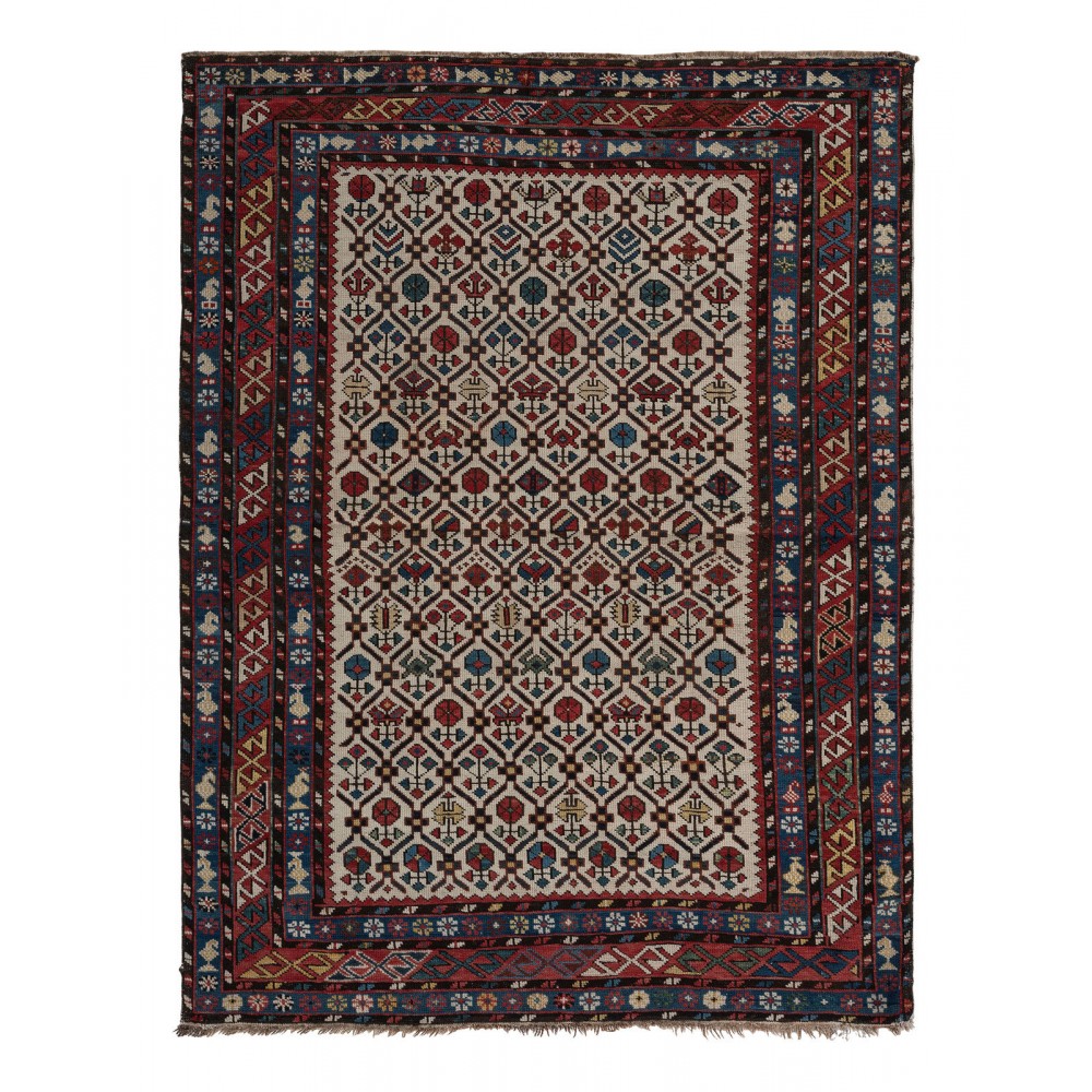 Antique Caucasian Shirvan Rug, Ca 1880