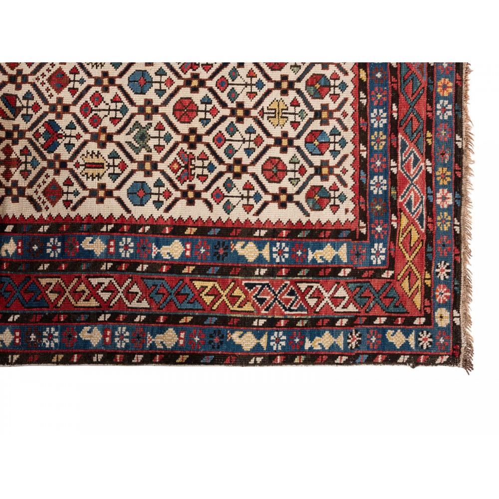 Antique Caucasian Shirvan Rug, Ca 1880