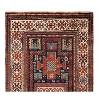 Antique Karachopt Kazak Rug, South Caucasus, Late 19th Century