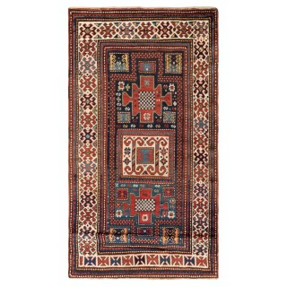 Antique Karachopt Kazak Rug, South Caucasus, Late 19th Century