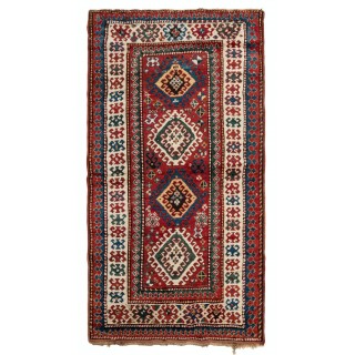 Antique Kazak Rug, South Caucasus, Ca 1880
