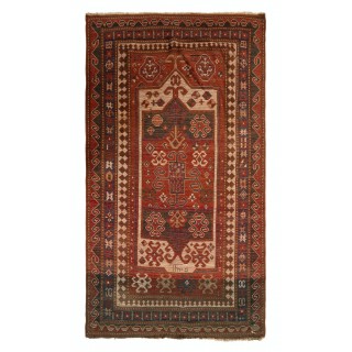 Antique Kazak Rug, South Caucasus, Dated 1888 AD (Islamic Solar Date 1305)