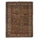 Antique Yellow Ground Kuba (Quba) Rug With Birds, North East Caucasus, Ca 1870 Antique Yellow Ground Kuba (Quba) Rug With Birds, North East Caucasus, Ca 1870