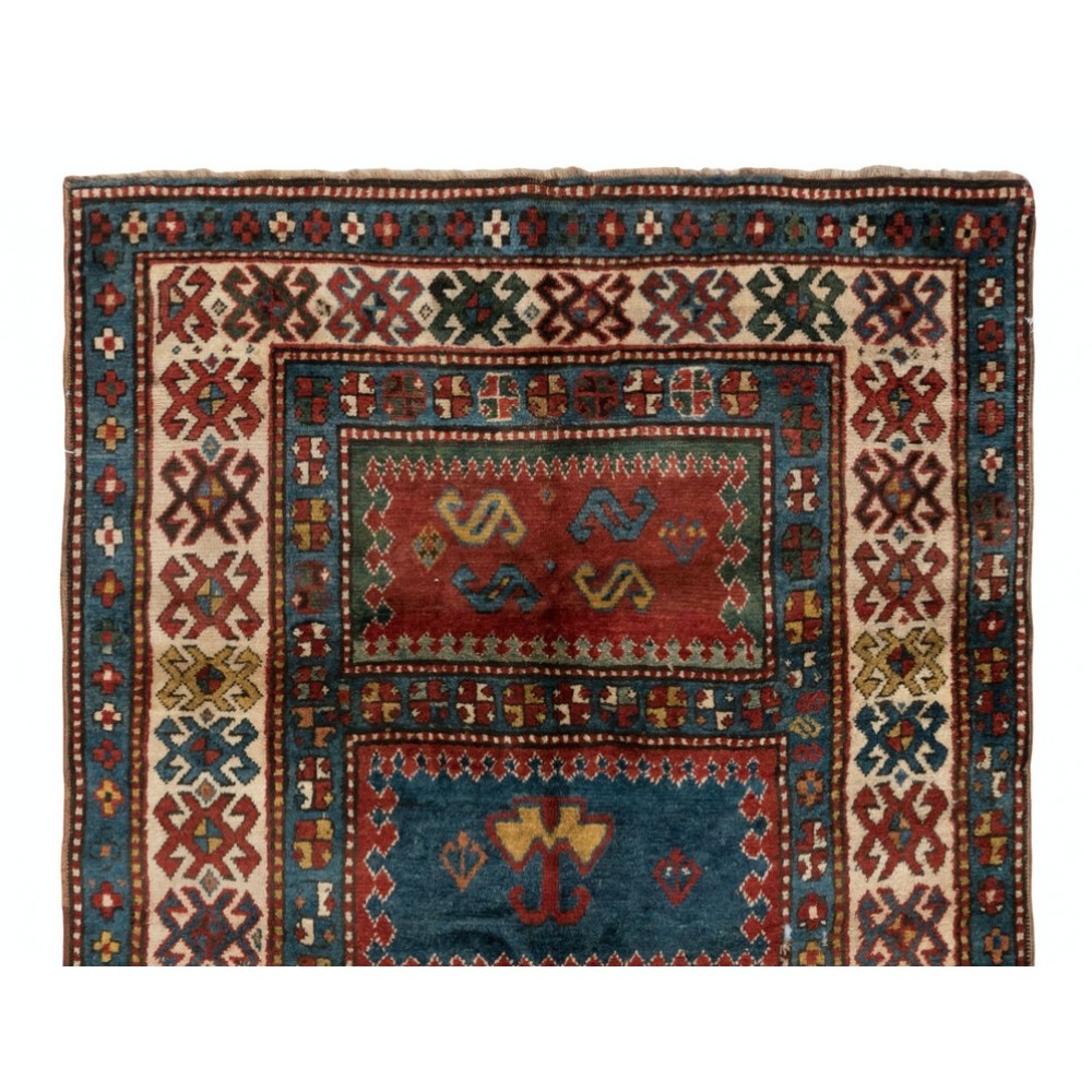 Antique Borchalo Kazak Rug, South Caucasus, Circa 1880