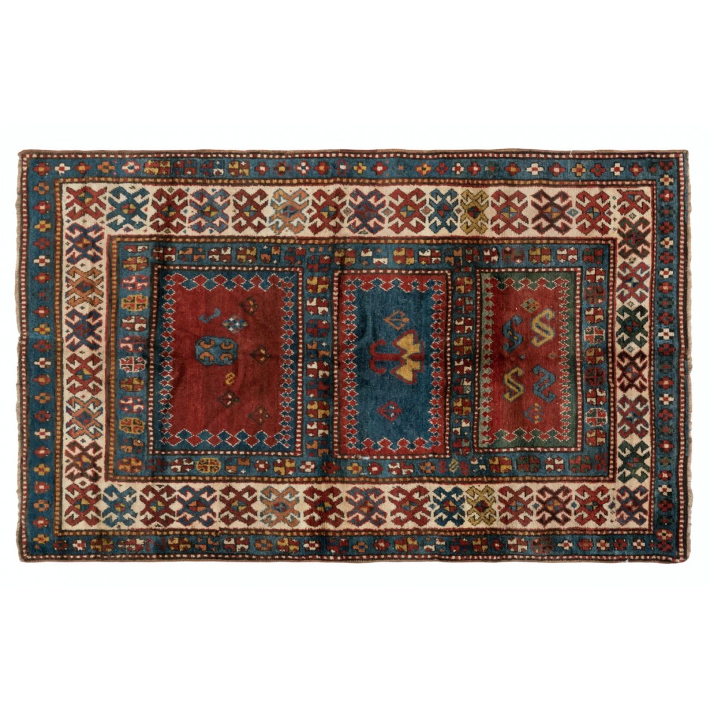 Antique Borchalo Kazak Rug, South Caucasus, Circa 1880