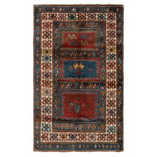Antique Borchalo Kazak Rug, South Caucasus, Circa 1880
