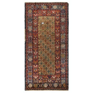 Antique Gendje Shirvan Rug, East Caucasus, Late 19th Century