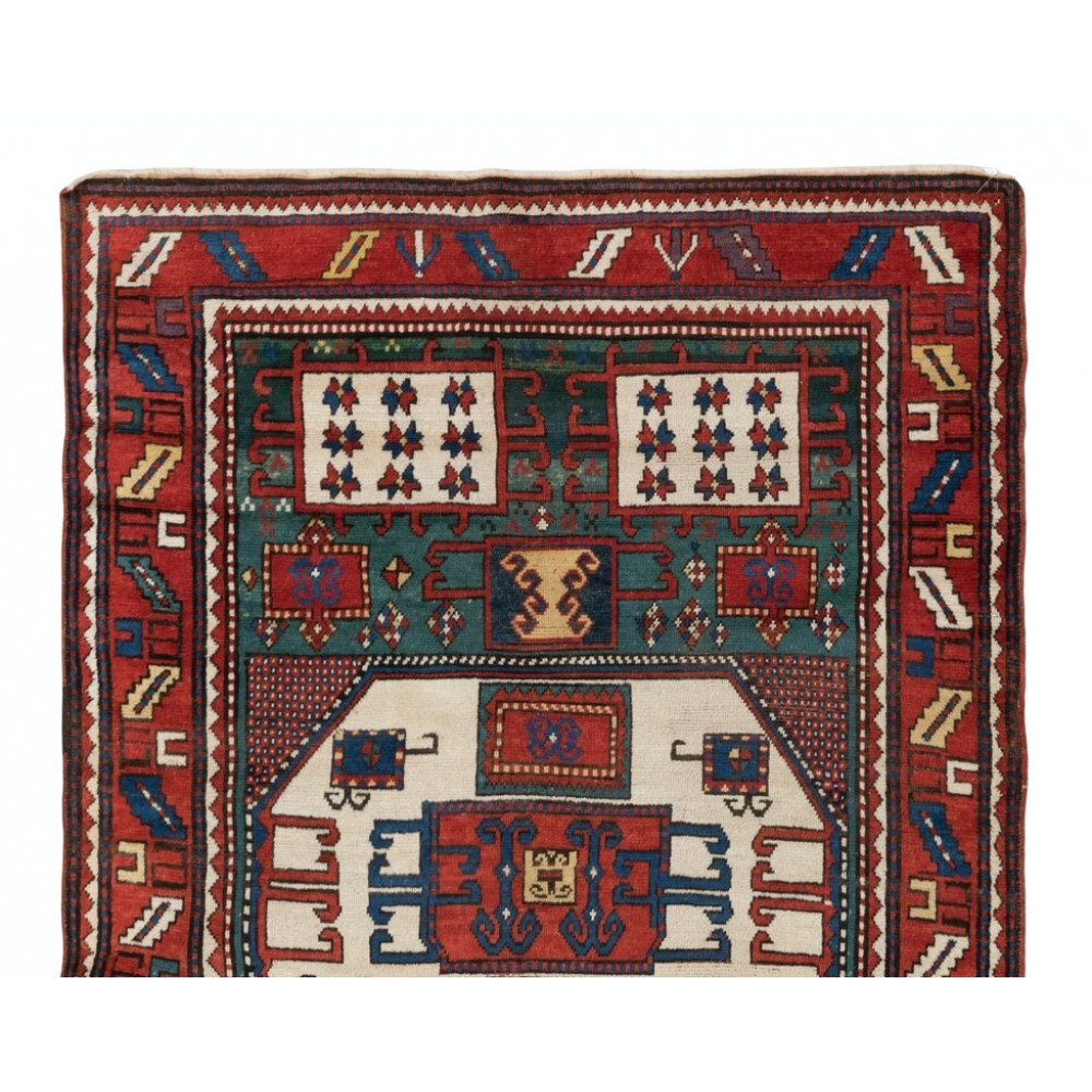 Antique Karachopt Kazak Rug, South Caucasus, Late 19th Century Antique Karachopt Kazak Rug, South Caucasus, Late 19th Century