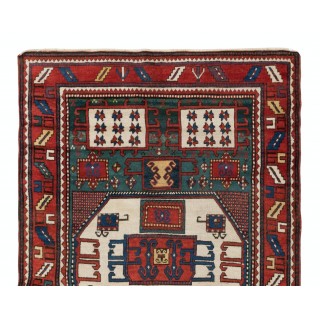 Antique Karachopt Kazak Rug, South Caucasus, Late 19th Century
