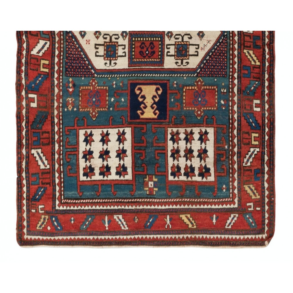 Antique Karachopt Kazak Rug, South Caucasus, Late 19th Century Antique Karachopt Kazak Rug, South Caucasus, Late 19th Century