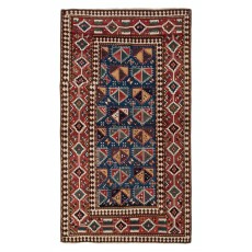 Antique Kazak Rug, Ca 1870