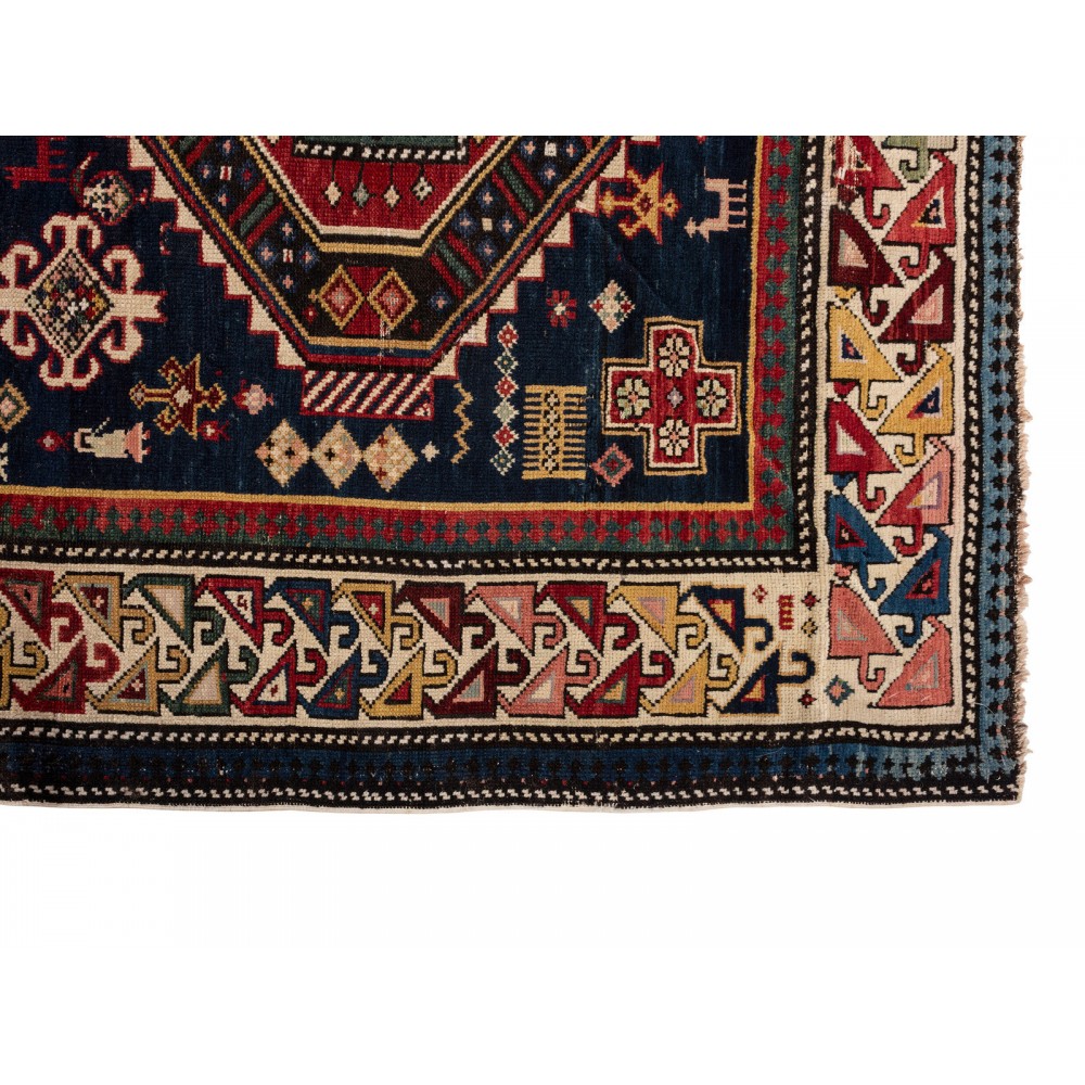 Antique Shirvan Runner Rug, East Caucasus, Late 19th Century Antique Shirvan Runner Rug, East Caucasus, Late 19th Century