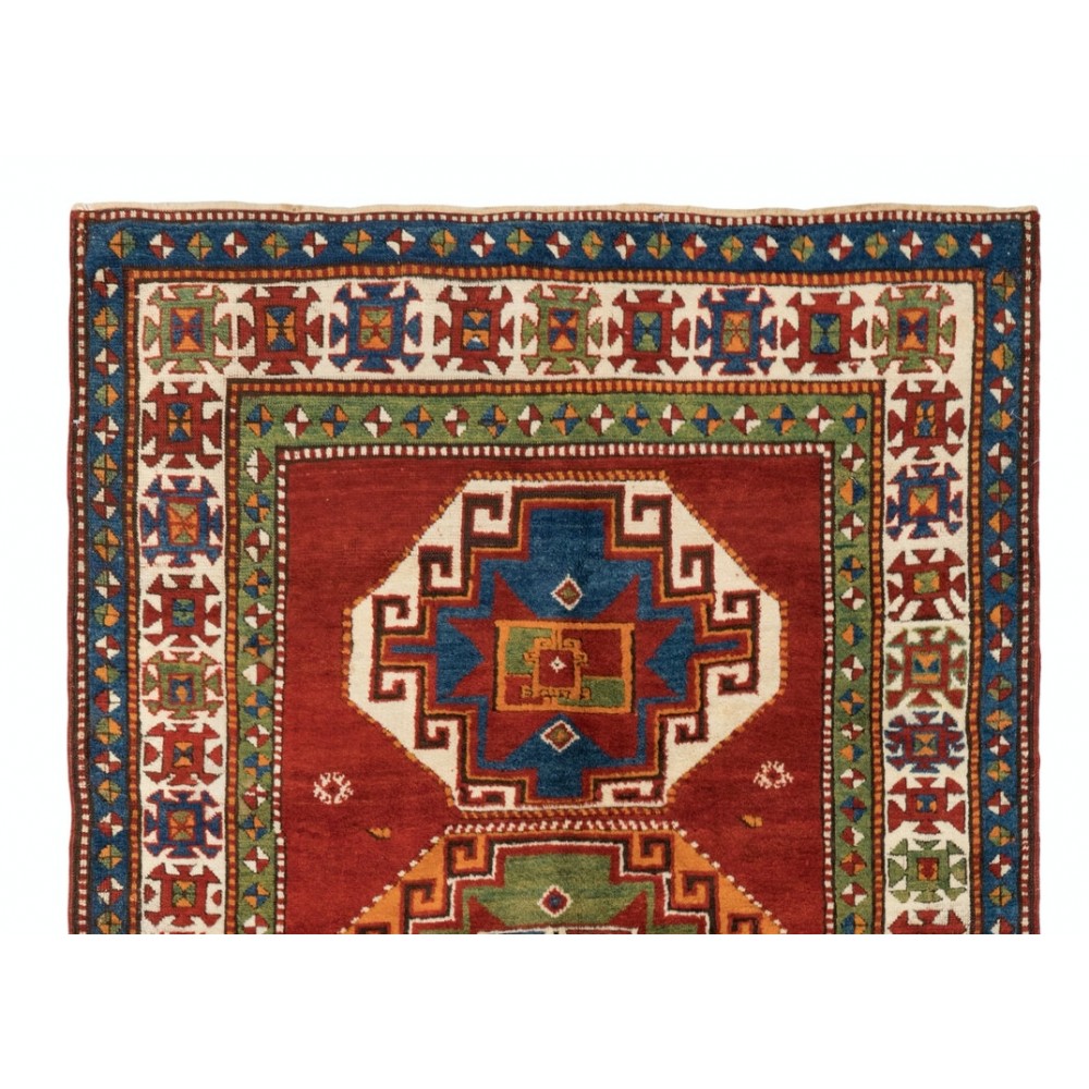Antique Kazak Rug, South Caucasus, Ca 1890, Excellent Original Condition Antique Kazak Rug, South Caucasus, Ca 1890, Excellent Original Condition
