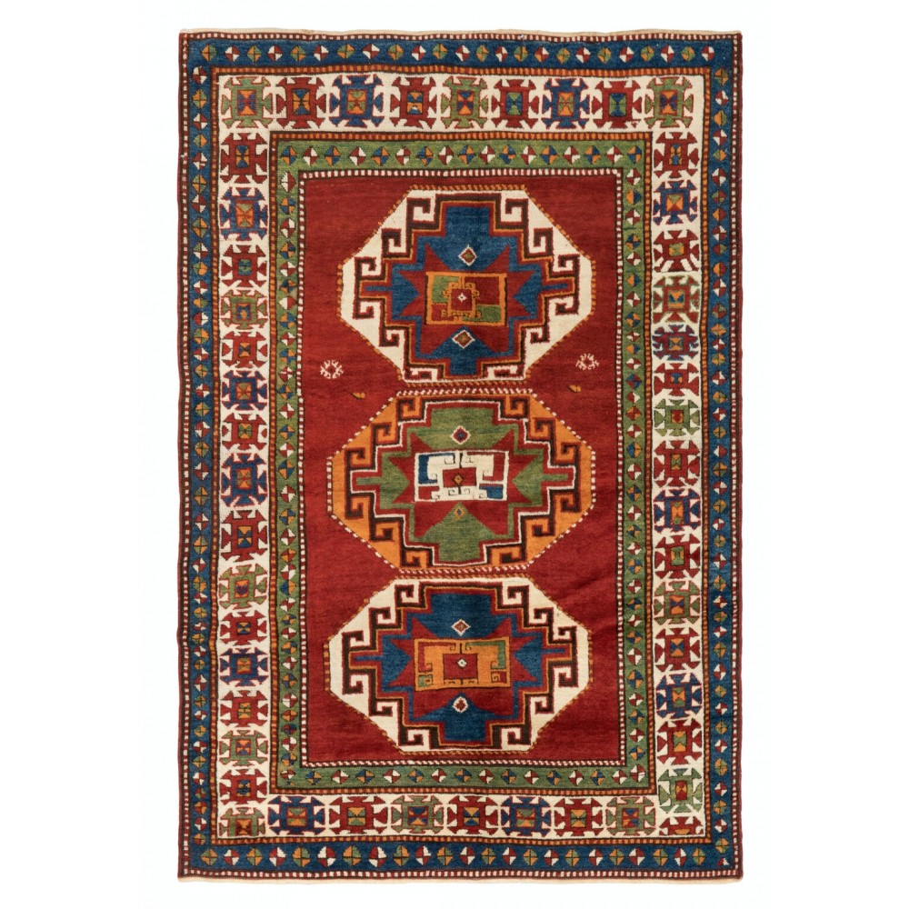 Antique Kazak Rug, South Caucasus, Ca 1890, Excellent Original Condition Antique Kazak Rug, South Caucasus, Ca 1890, Excellent Original Condition