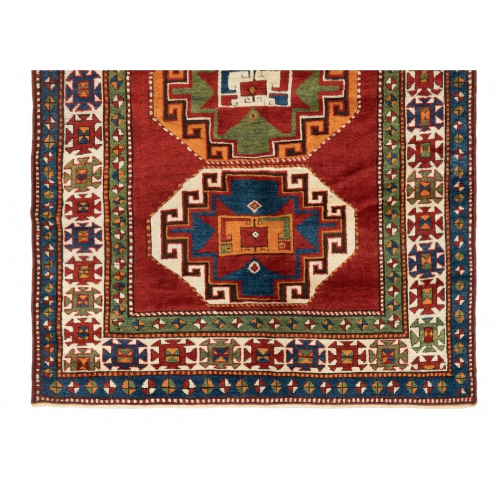 Antique Kazak Rug, South Caucasus, Ca 1890, Excellent Original Condition Antique Kazak Rug, South Caucasus, Ca 1890, Excellent Original Condition