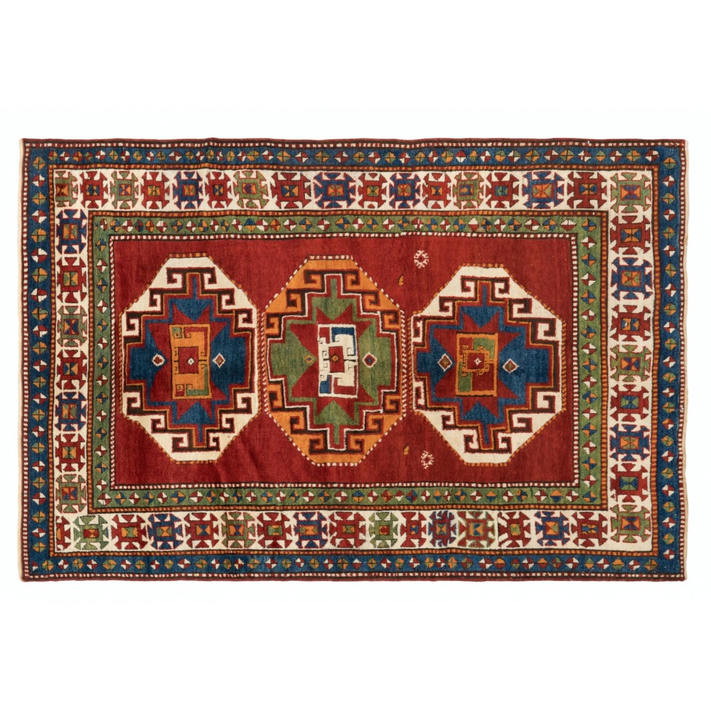 Antique Kazak Rug, South Caucasus, Ca 1890, Excellent Original Condition Antique Kazak Rug, South Caucasus, Ca 1890, Excellent Original Condition