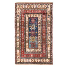 A Superb Antique Caucasian Kazak Rug in Excellent Original Condition, Late 19th Century