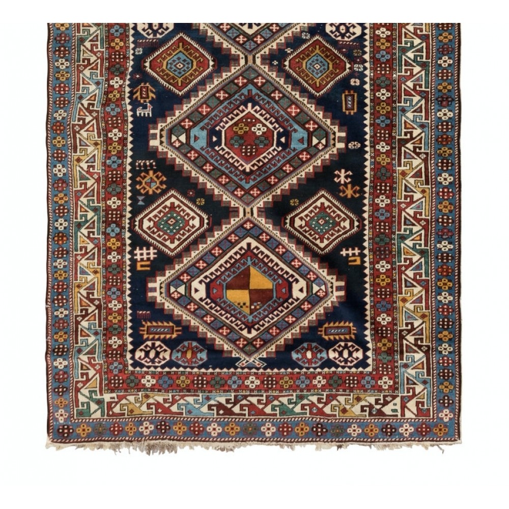 Antique Shirvan Rug, East Caucasus, Late 19th Century
