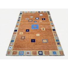 New Hand-Knotted Rug. 100% Wool. Modern Living Room Carpet. Custom Size Available