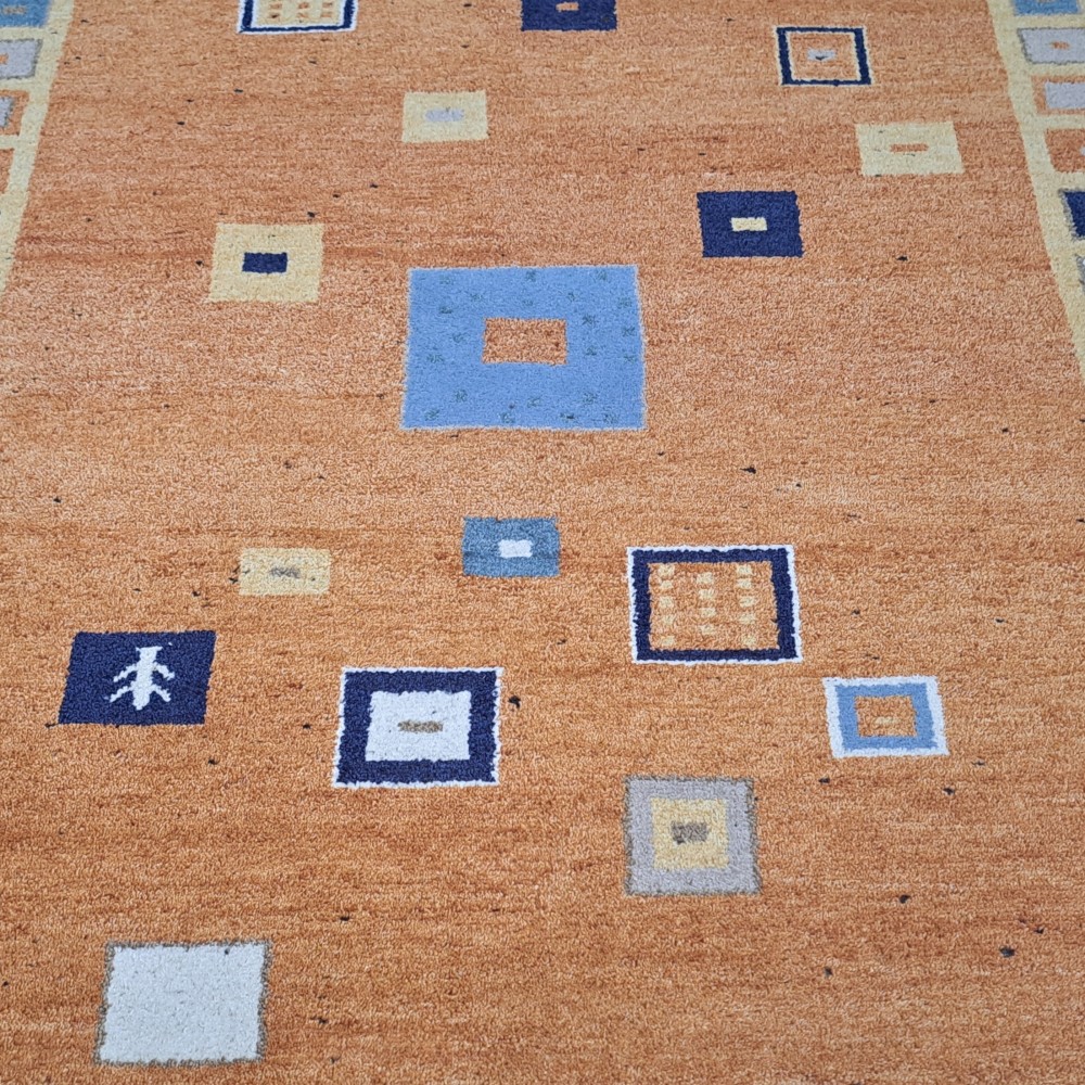 New Hand-Knotted Rug. 100% Wool. Modern Living Room Carpet. Custom Size Available New Hand-Knotted Rug. 100% Wool. Modern Living Room Carpet. Custom Size Available