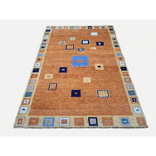New Hand-Knotted Rug. 100% Wool. Modern Living Room Carpet. Custom Size Available