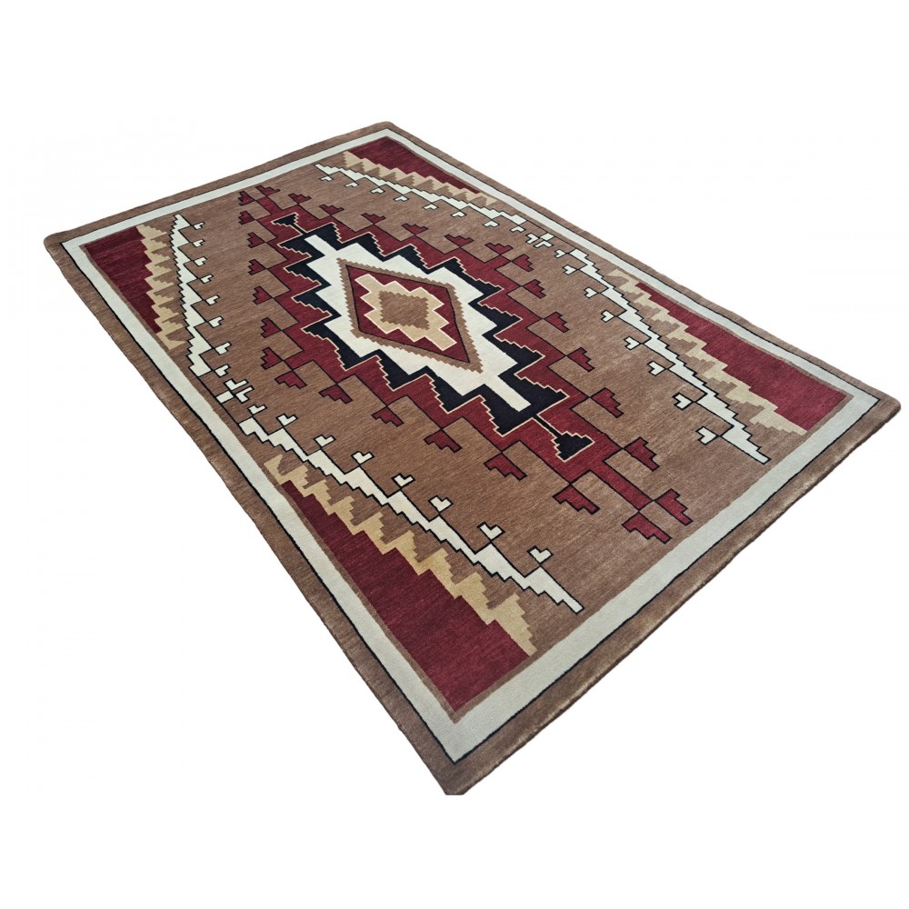 New Hand-Knotted Rug. 100% Wool. Modern Living Room Carpet. Custom Size Available New Hand-Knotted Rug. 100% Wool. Modern Living Room Carpet. Custom Size Available