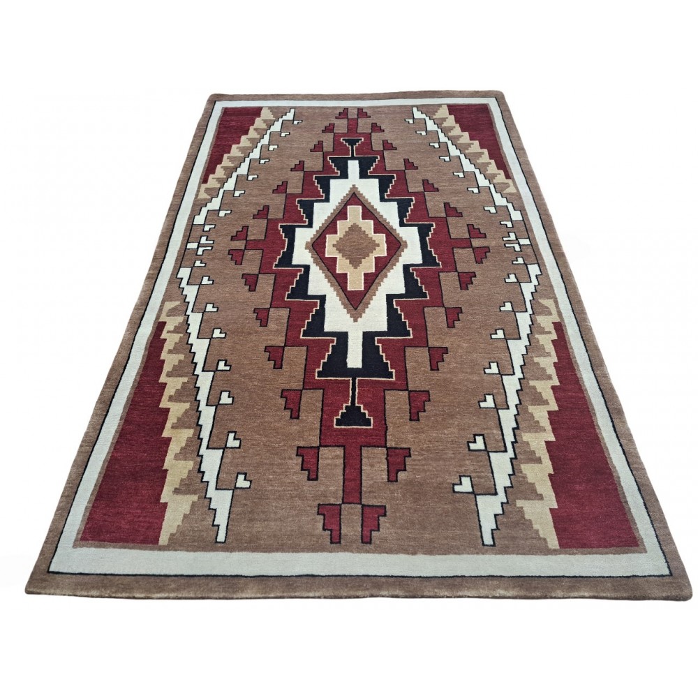 New Hand-Knotted Rug. 100% Wool. Modern Living Room Carpet. Custom Size Available New Hand-Knotted Rug. 100% Wool. Modern Living Room Carpet. Custom Size Available