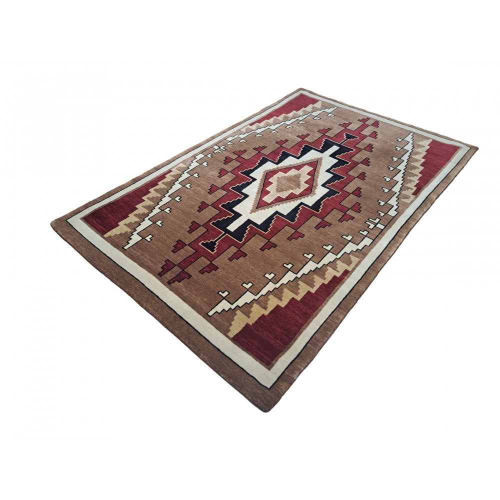 New Hand-Knotted Rug. 100% Wool. Modern Living Room Carpet. Custom Size Available New Hand-Knotted Rug. 100% Wool. Modern Living Room Carpet. Custom Size Available