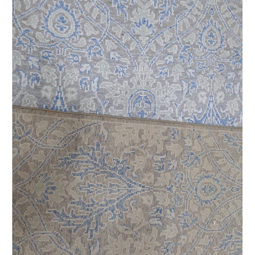 New Hand-Knotted Silk Rug. Contemporary Living Room Carpet. Custom Size Available New Hand-Knotted Silk Rug. Contemporary Living Room Carpet. Custom Size Available