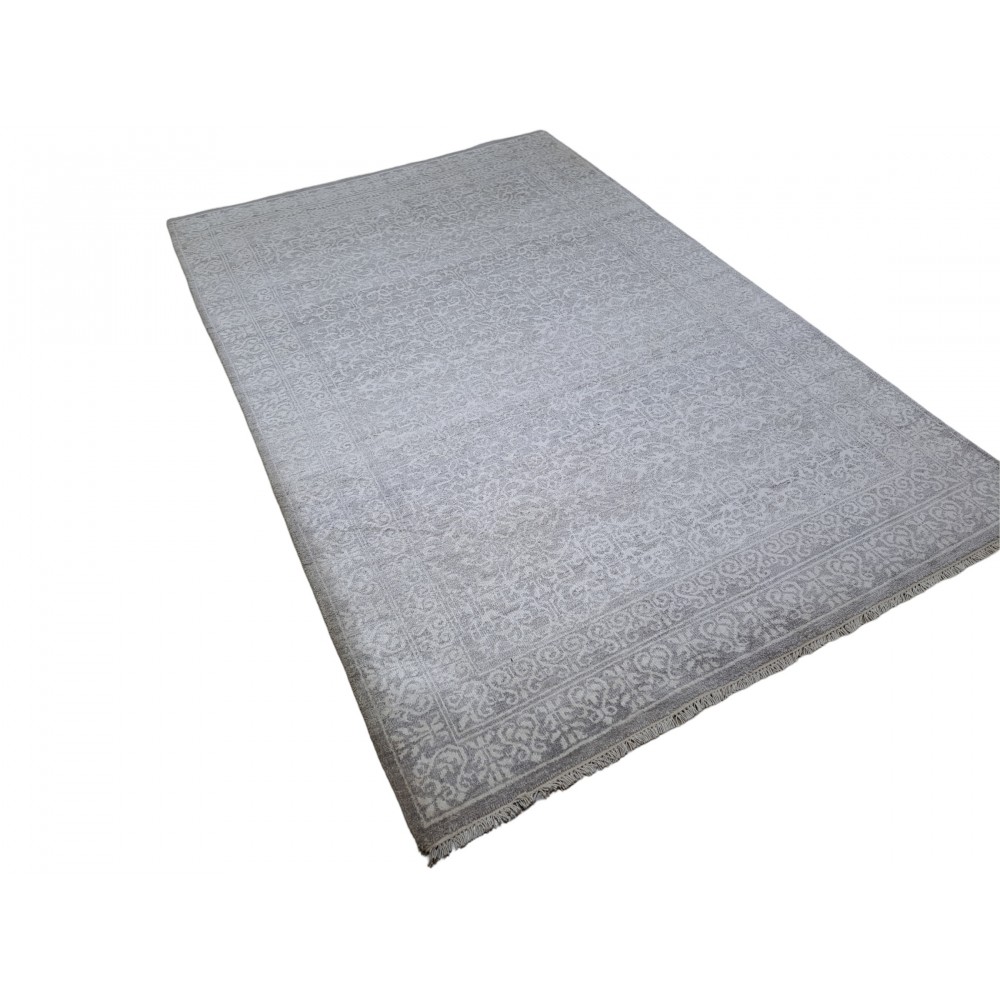Pure Silk Handmade Rug. Hand-Knotted Carpet for Modern Living Room. Custom Options Available Pure Silk Handmade Rug. Hand-Knotted Carpet for Modern Living Room. Custom Options Available