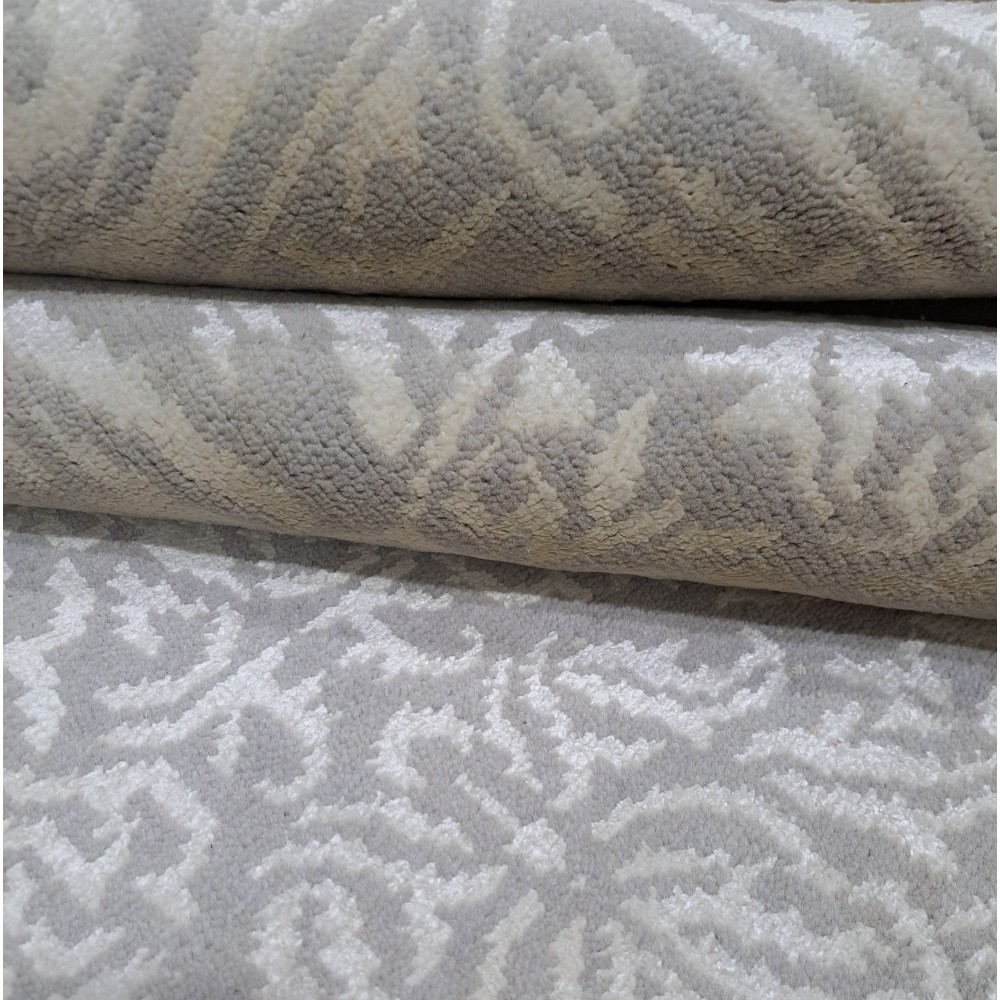 New Hand-Knotted Silk Rug. Contemporary Living Room Carpet. Custom Size Available New Hand-Knotted Silk Rug. Contemporary Living Room Carpet. Custom Size Available