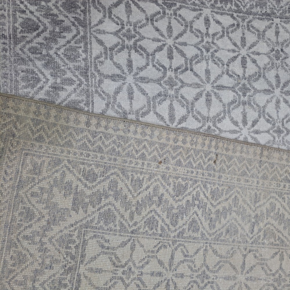 Hand-knotted Area Rug Made of 100% Silk. Contemporary Living Room Carpet Hand-knotted Area Rug Made of 100% Silk. Contemporary Living Room Carpet