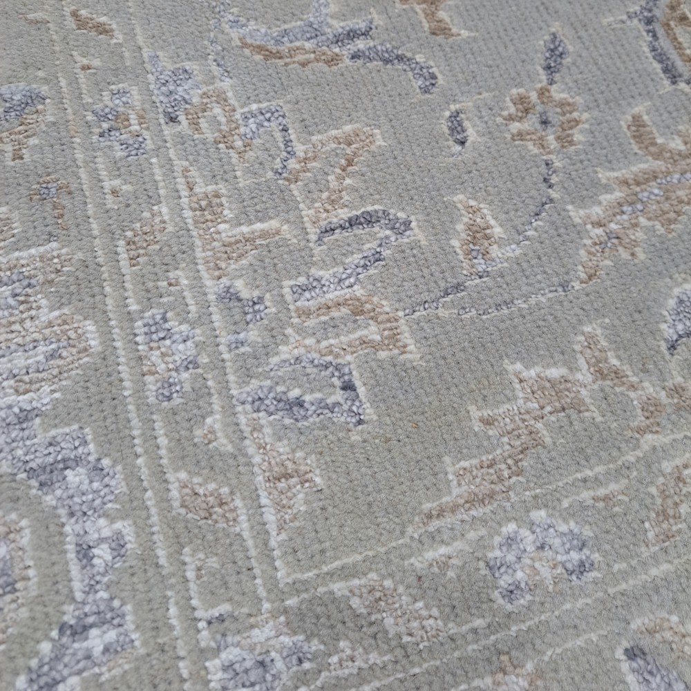 100% Silk Hand-knotted Area Rug for Modern Living Room. Contemporary Handmade Carpet 100% Silk Hand-knotted Area Rug for Modern Living Room. Contemporary Handmade Carpet