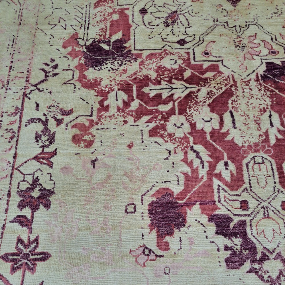 Hand-knotted Area Rug Made of 100% Silk. Contemporary Living Room Carpet Hand-knotted Area Rug Made of 100% Silk. Contemporary Living Room Carpet