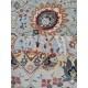 Handknotted Heriz Design Wool Rug. Handmade Antique Style Area Rug. Living Room Decor Handknotted Heriz Design Wool Rug. Handmade Antique Style Area Rug. Living Room Decor