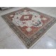 Antique Heriz Rug. 100% Wool. New Hand-knotted Carpet. 18th-Century Heriz Style. Handcrafted Oriental Decor Antique Heriz Rug. 100% Wool. New Hand-knotted Carpet. 18th-Century Heriz Style. Handcrafted Oriental Decor