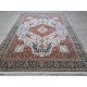 Antique Heriz Rug. 100% Wool. New Hand-knotted Carpet. 18th-Century Heriz Style. Handcrafted Oriental Decor Antique Heriz Rug. 100% Wool. New Hand-knotted Carpet. 18th-Century Heriz Style. Handcrafted Oriental Decor