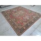 Heriz Inspired Handmade Wool Rug. Traditional Heriz Design Carpet. Antique Style Area Carpet. 100% Wool Heriz Inspired Handmade Wool Rug. Traditional Heriz Design Carpet. Antique Style Area Carpet. 100% Wool