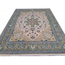 Heriz Inspired Handcrafted Rug. Antique Heriz Look. 100% Wool Brand New Handmade Carpet