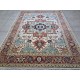 Antique Heriz Inpired Hand-knotted Rug Made of Wool. Brand New Handmade Carpet. Antique Heriz Inpired Hand-knotted Rug Made of Wool. Brand New Handmade Carpet.