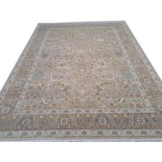 Antique Heriz Inspired Handcrafted Rug. Antique Heriz Look. 100% Wool. Brand New Handmade Carpet