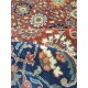 New Hand-Knotted Rug with Antique Heriz Design. Luxury Handmade Carpet New Hand-Knotted Rug with Antique Heriz Design. Luxury Handmade Carpet