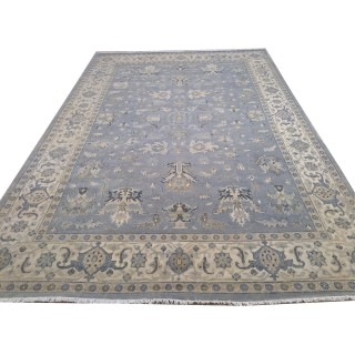 Antique Heriz Inpired Hand-knotted Rug Made of Wool. Brand New Handmade Carpet.