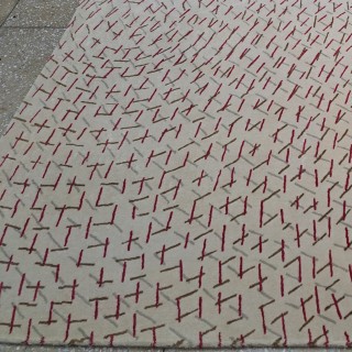 High-Quality Hand-Knotted Nepalese Rug. 100% Natural Wool. Custom Size Handmade Carpet