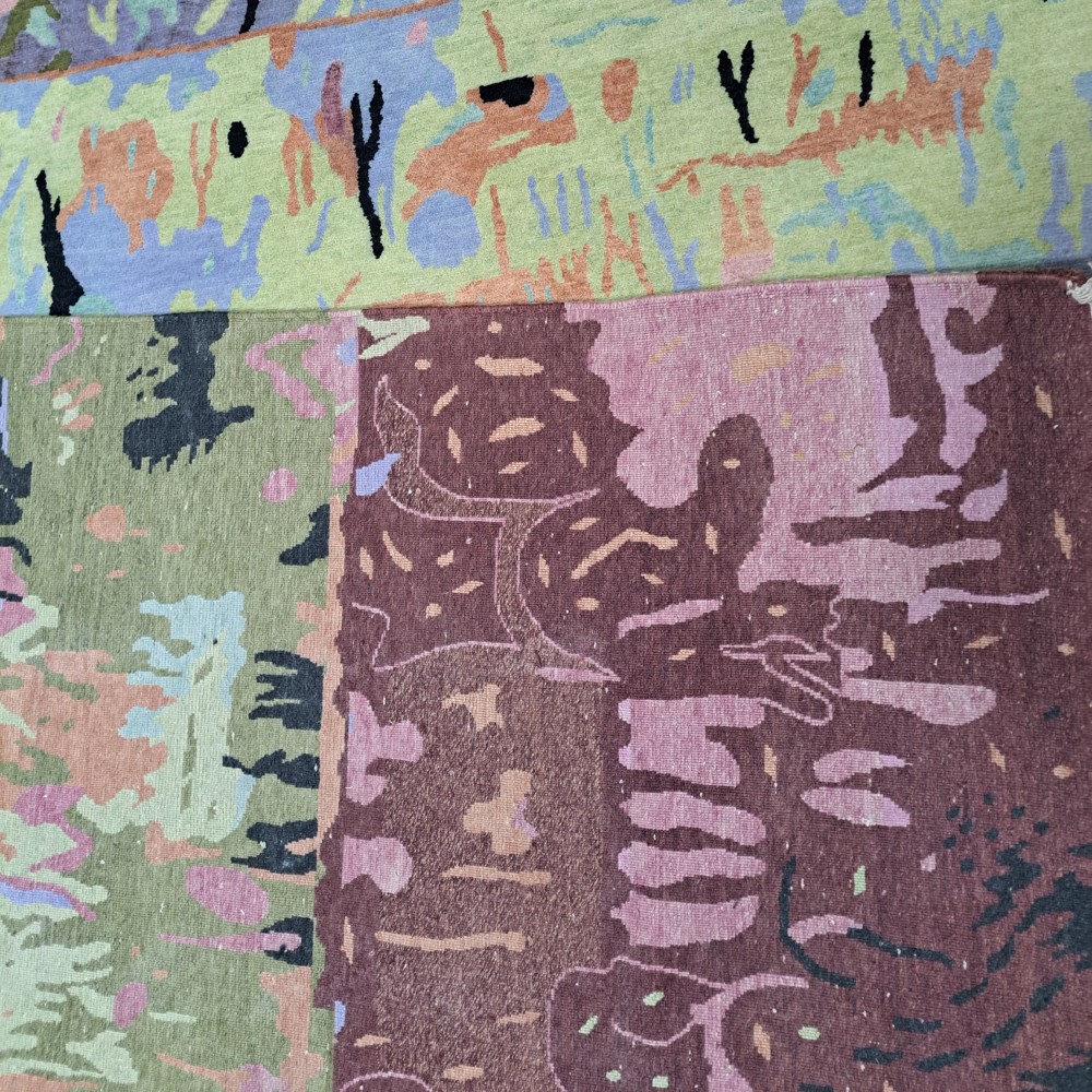 Hand-Knotted Nepalese Rug. 100% Wool & Silk Touch. Brand New Carpet. Custom Options Available Hand-Knotted Nepalese Rug. 100% Wool & Silk Touch. Brand New Carpet. Custom Options Available