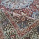 18th-century Heriz Design Area Rug. All Wool. Handmade Antique Style Carpet. Living Room Decor 18th-century Heriz Design Area Rug. All Wool. Handmade Antique Style Carpet. Living Room Decor