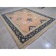 New Hand-knotted Oushak Style Rug. 100% Wool Handmade Carpet. Custom Options Available