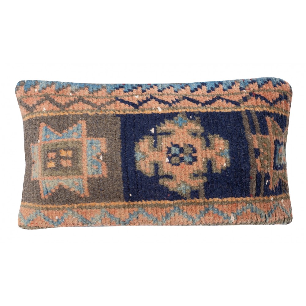 Traditional Turkish Rug Pillow. Handknotted Wool Rug Cushion Cover. Vintage Toss Pillow. Lumbar Pillow Cover Traditional Turkish Rug Pillow. Handknotted Wool Rug Cushion Cover. Vintage Toss Pillow. Lumbar Pillow Cover