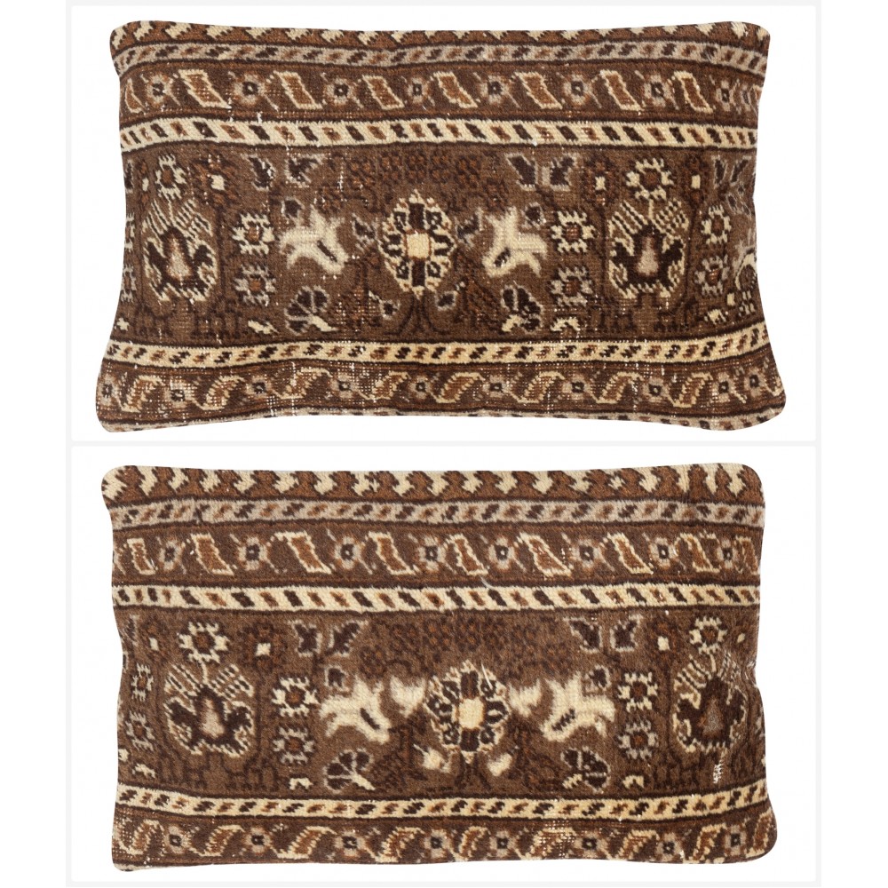 SET OF 2 - Vintage Cushion Covers. Handmade Wool Rug Pillows. Bohemian Toss Pillows. Turkish Lumbar Pillow Covers SET OF 2 - Vintage Cushion Covers. Handmade Wool Rug Pillows. Bohemian Toss Pillows. Turkish Lumbar Pillow Covers