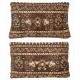 SET OF 2 - Vintage Cushion Covers. Handmade Wool Rug Pillows. Bohemian Toss Pillows. Turkish Lumbar Pillow Covers SET OF 2 - Vintage Cushion Covers. Handmade Wool Rug Pillows. Bohemian Toss Pillows. Turkish Lumbar Pillow Covers